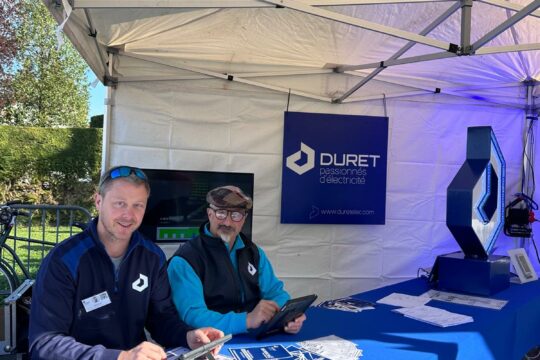 caravane des métiers stand duret electricite annecy