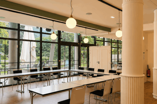 salle de séminaire restaurant la rotonde aix les bains